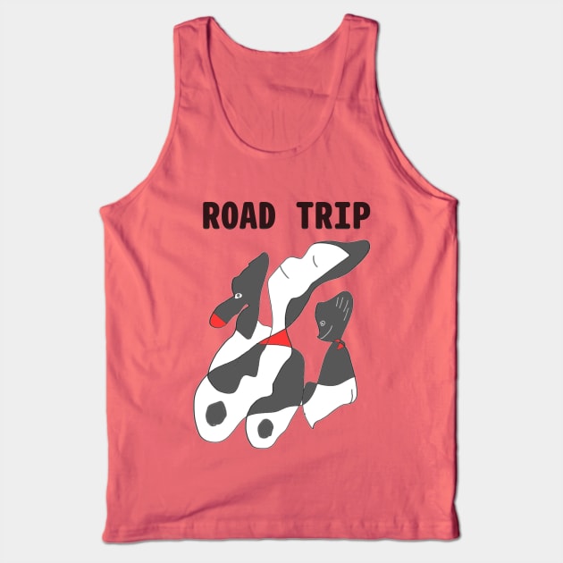 kidnapped to a road trip Tank Top by abagold